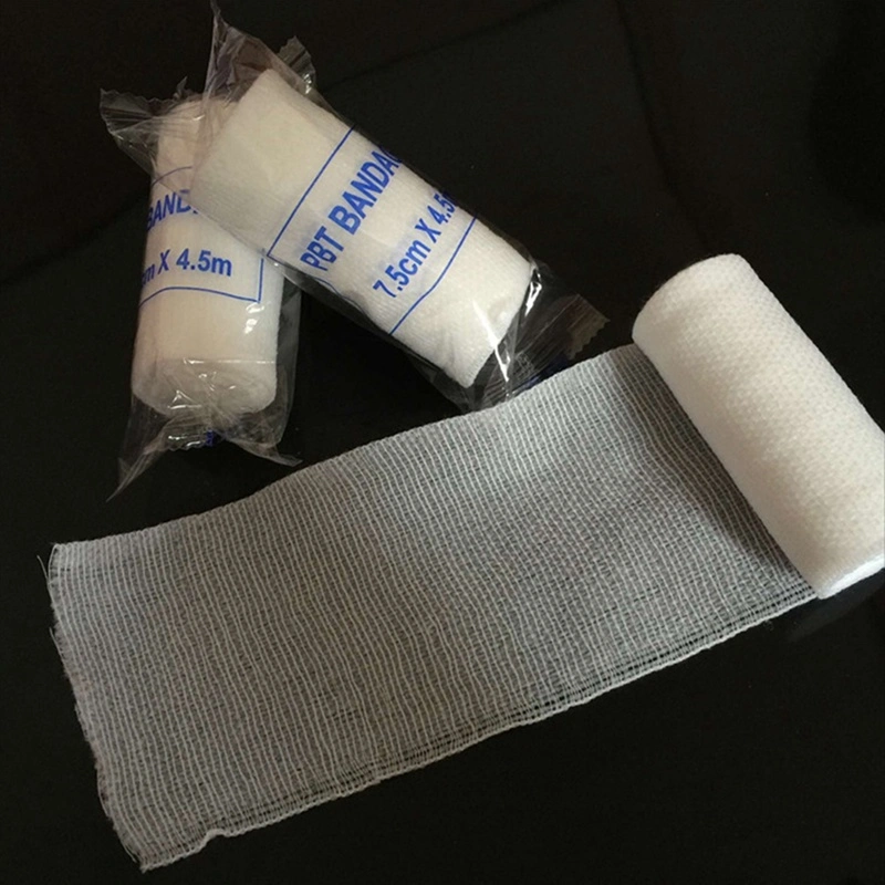 Disposable Cohesive Conforming First Aid PBT Elastic Flexible Bandage