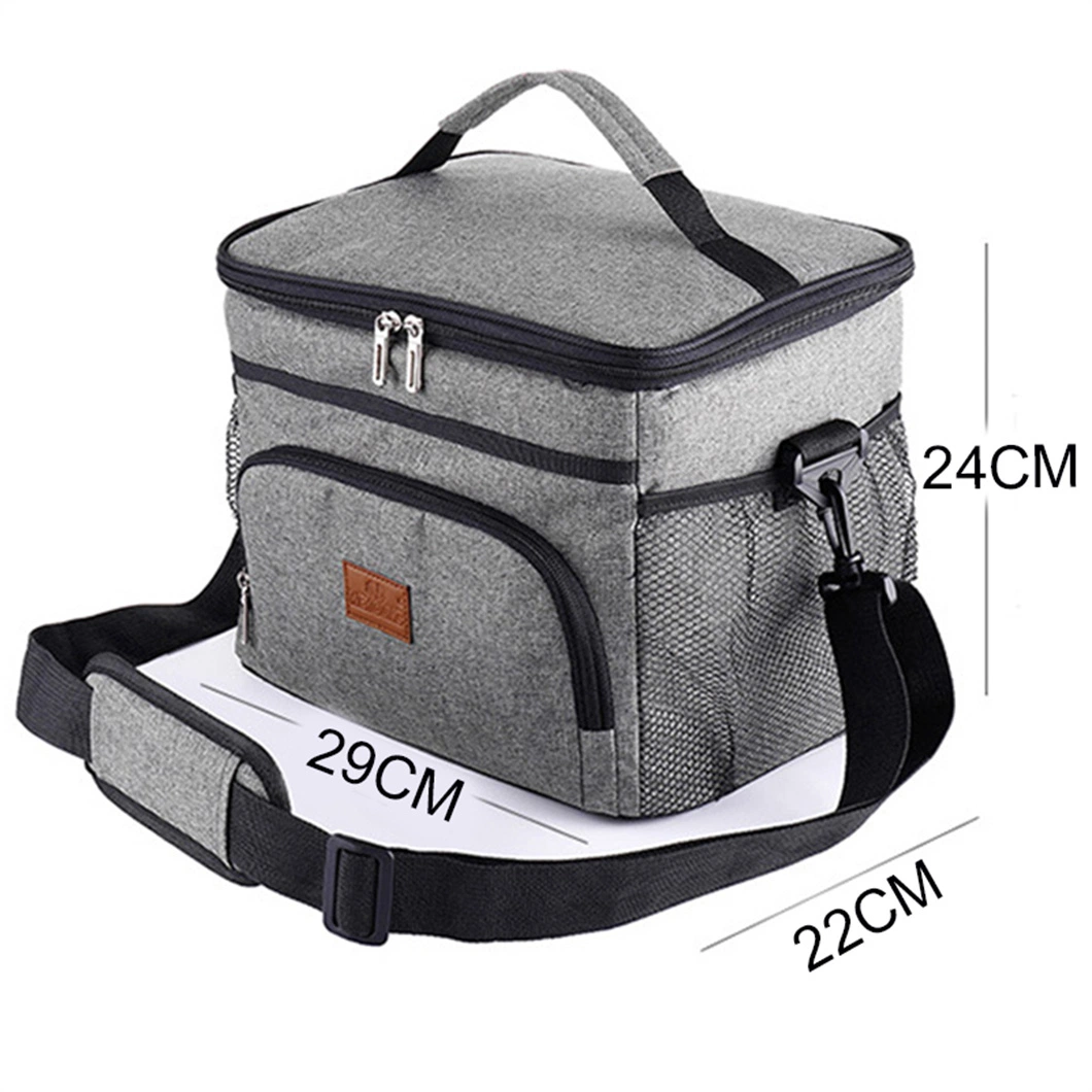 Top Quality Customized New Insulated Lunch Thermal Non Woven Food Delivery Cooler Bag, Promotion Portable Wine Cooler Bag