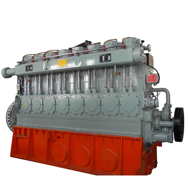 Ce 30kw - 1MW Gas Engine Motor 500/600rpm Low Rpm Biomass Generator