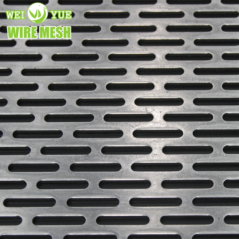 1.8mm Thickness Stainless Steel SUS304L Perforated Metal Mesh Screen for Gas Purifiers