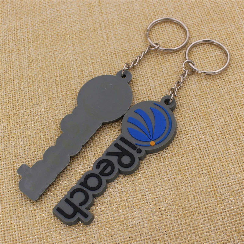 10% off Sale Cheapest Custom Rubber Soft PVC Key Chain for Promotion