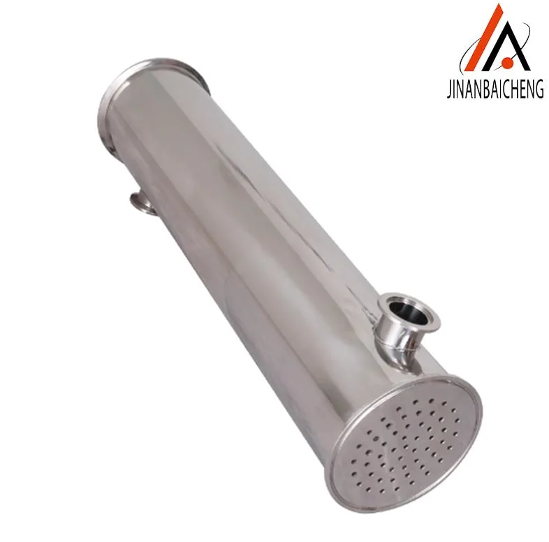 Permutador de calor de tubo e invólucro certificado ASME em aço inoxidável para Venda