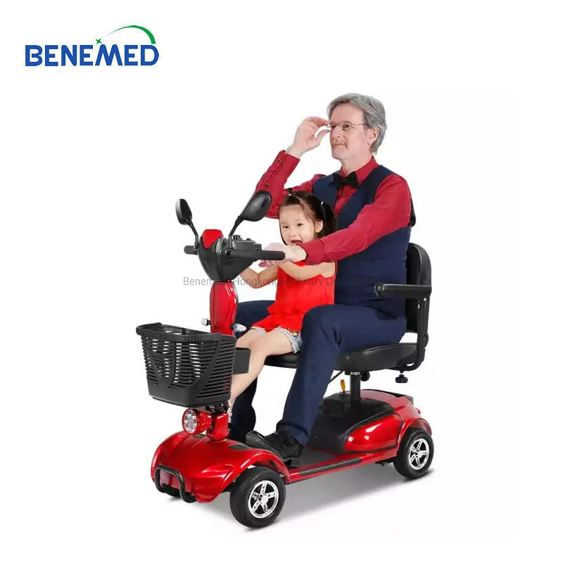 Foldable 48V 500W 12ah Battery 4 Wheel Vigorous Electric Mobility Scooter for Elder Disabled