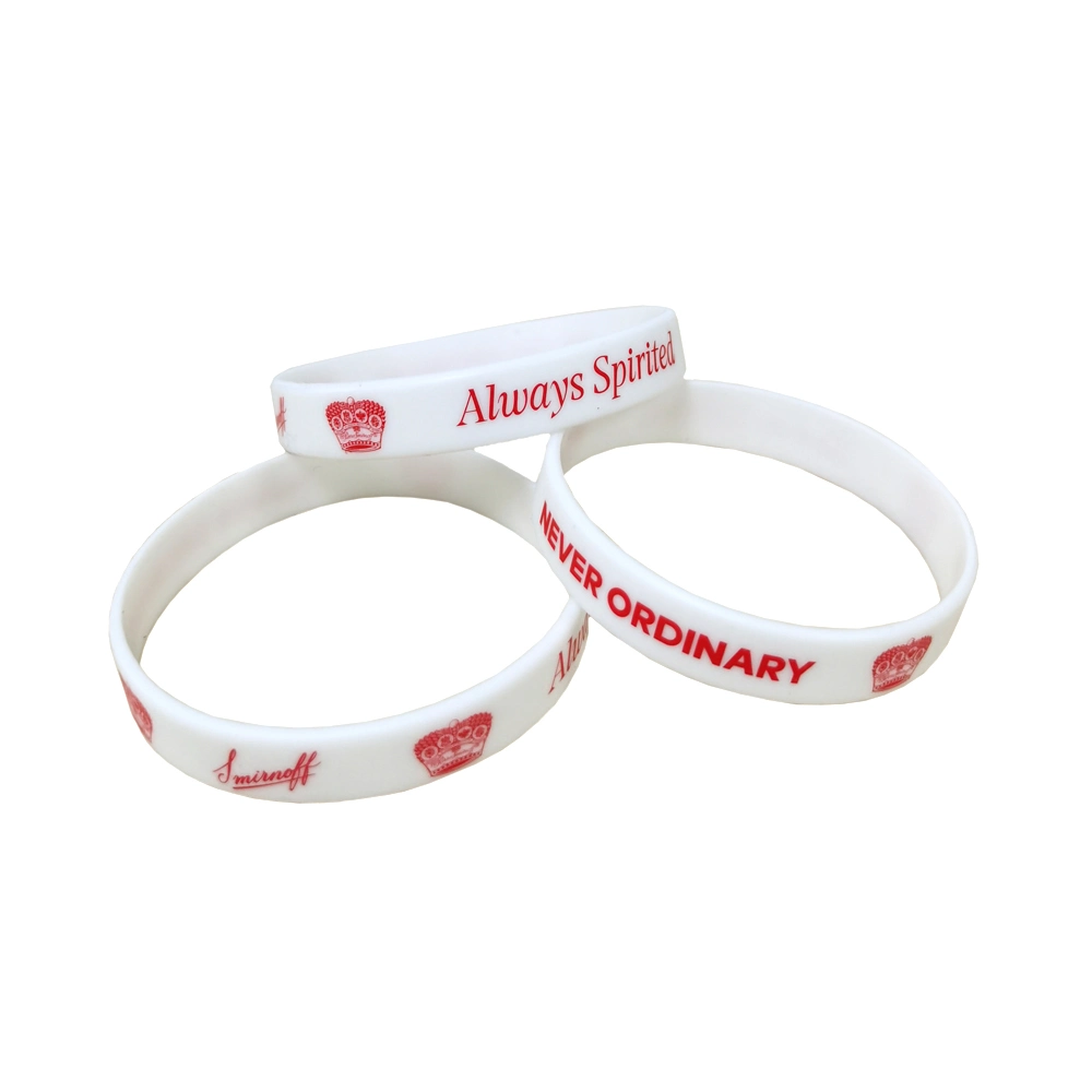 Promotion Printed Club Silicone Wristband for Party