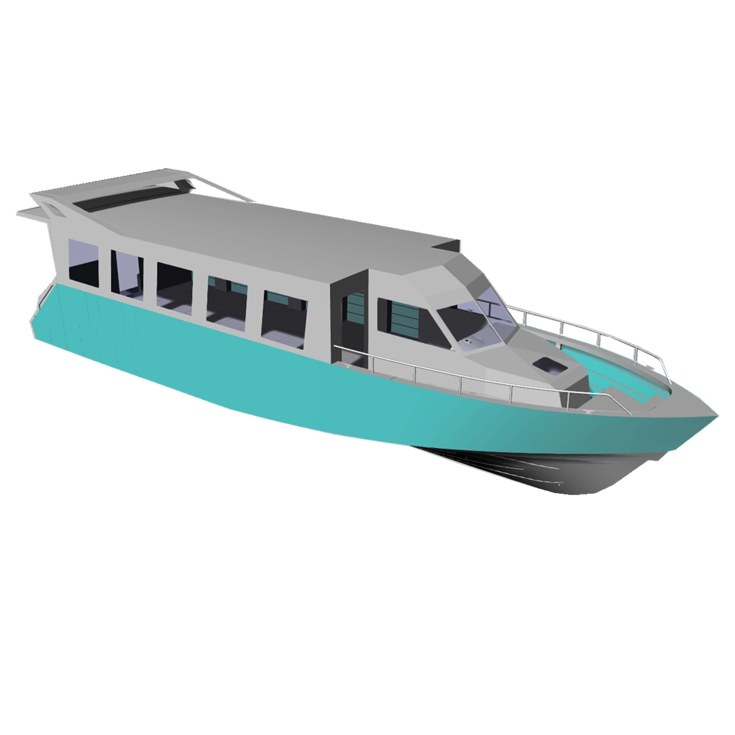 49FT алюминиевые лодки пассажирское судно на продажу