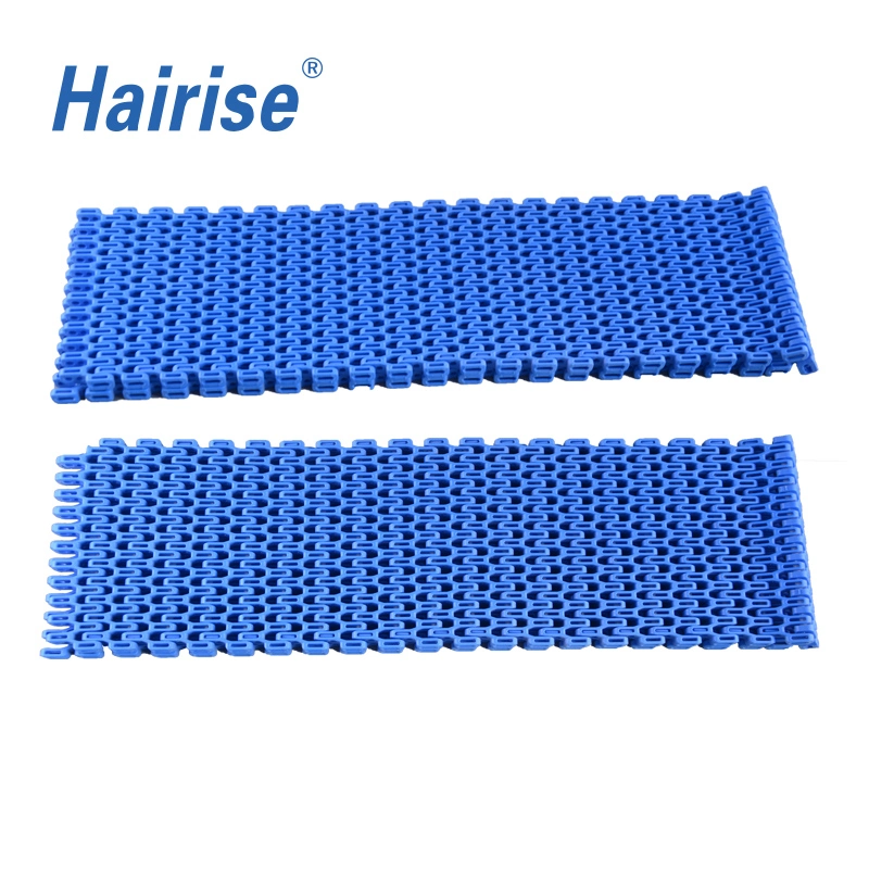 Hairise 7100 Plastic Modular Plastic Belt Conveyors for Food Industry