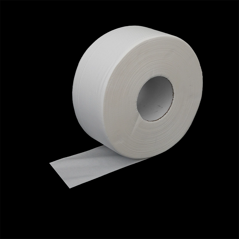 Individual Wrap 12 Rolls 2 Ply 12.5GSM Ultra Soft Virgin Wood Pulp Paper White 9" 300m Length Jumbo Roll Toilet Paper Toilet Tissue