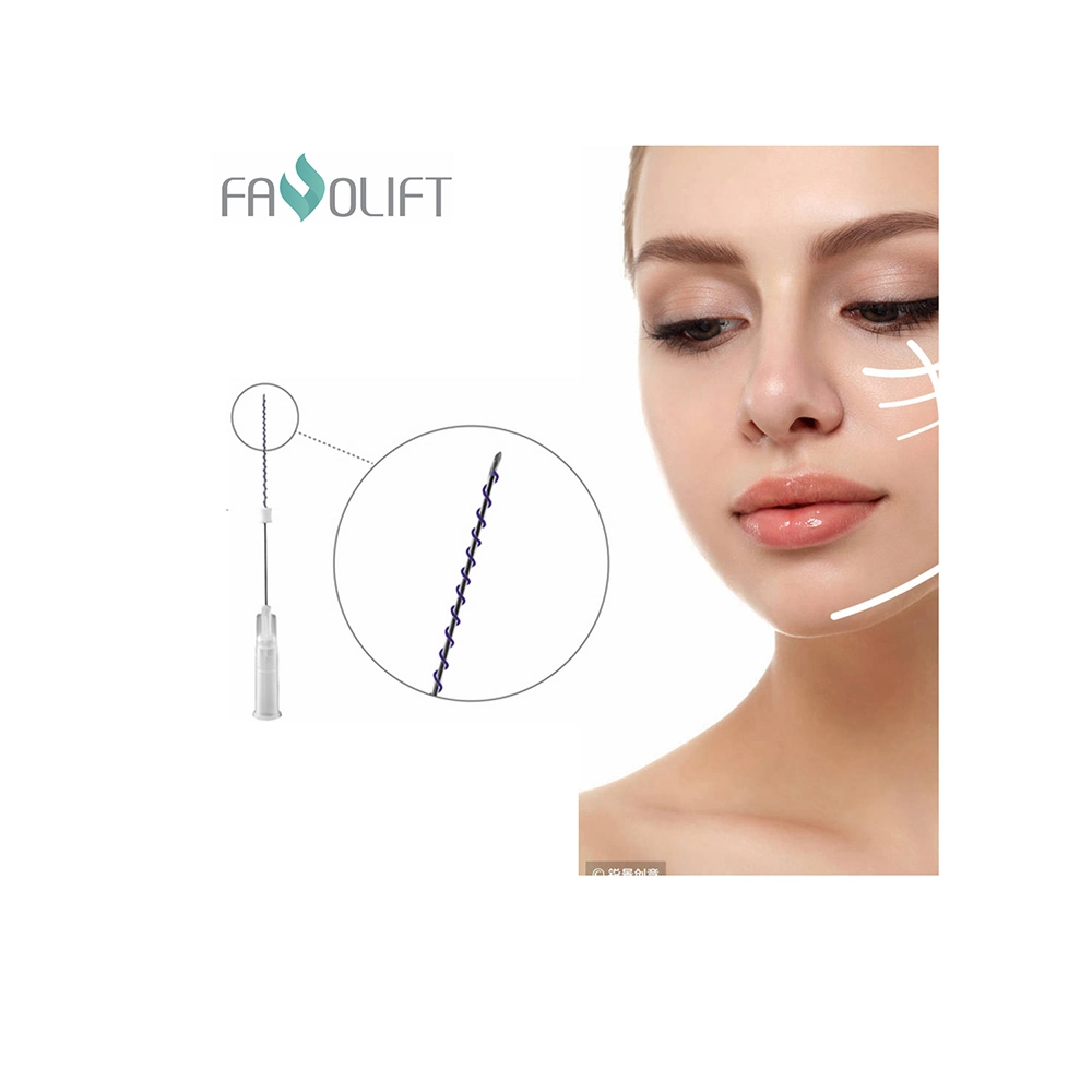 Medical Surgical Face Lifting Mono Screw Pcl Pdo Cog Thread Pack for Face Nose Eye