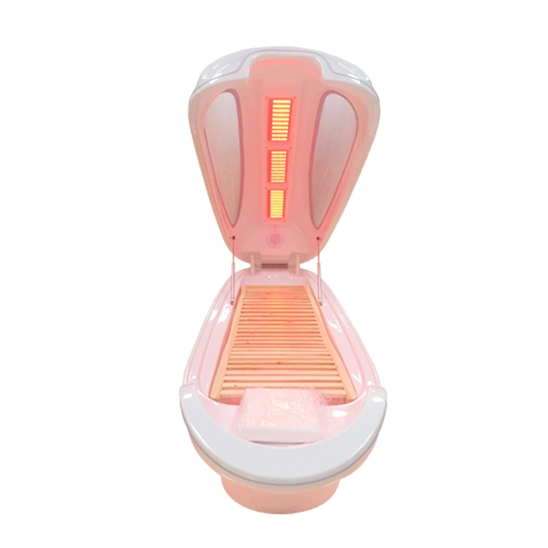 Cápsula de spa de luz LED multifuncional ADG + masaje de agua hidroterapia + Sauna de vapor húmedo Cámara SPA