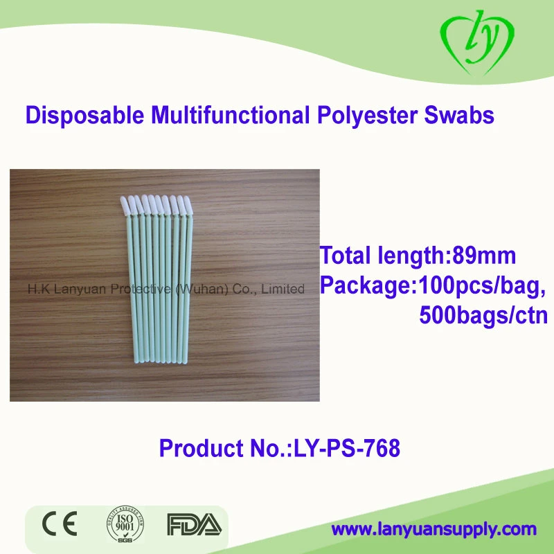 Dust-Free Foam Head Laser Cleaning Swabs