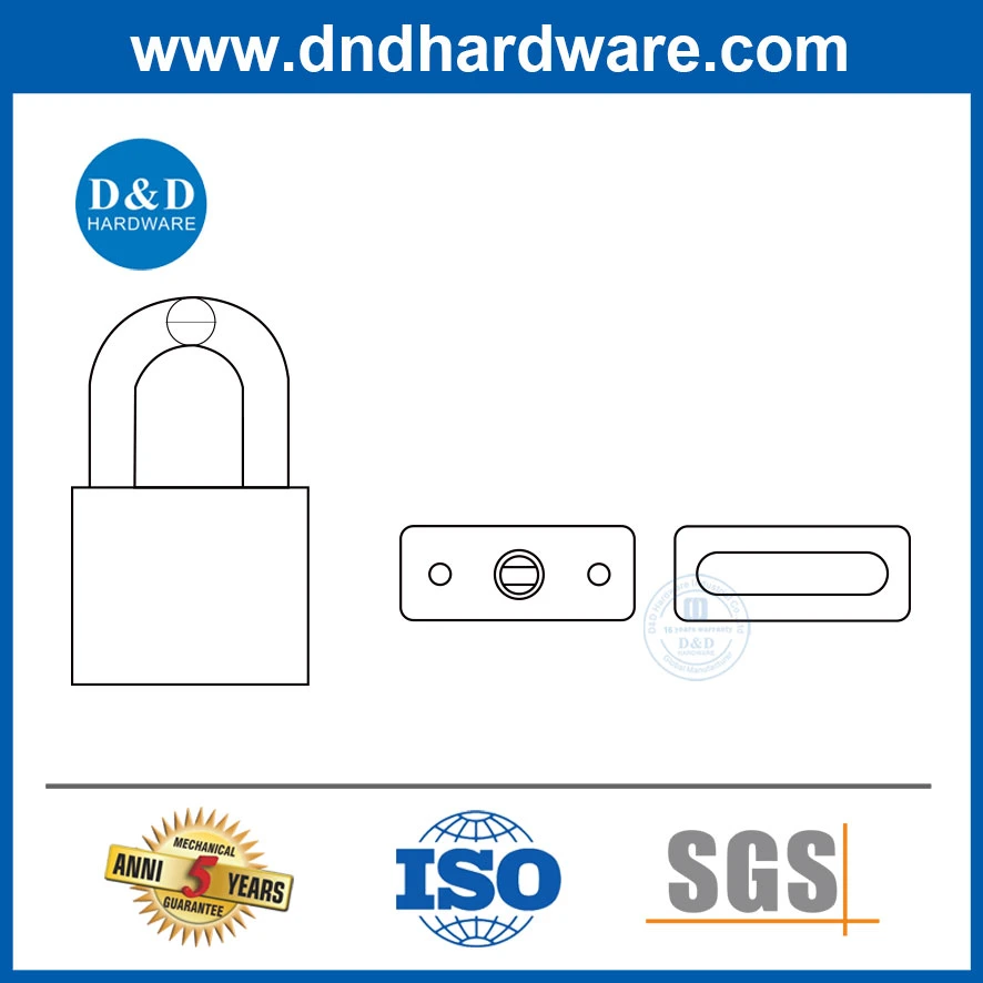 Safety Door Cabinet Hardware Pad Lock for Home Hotel Application