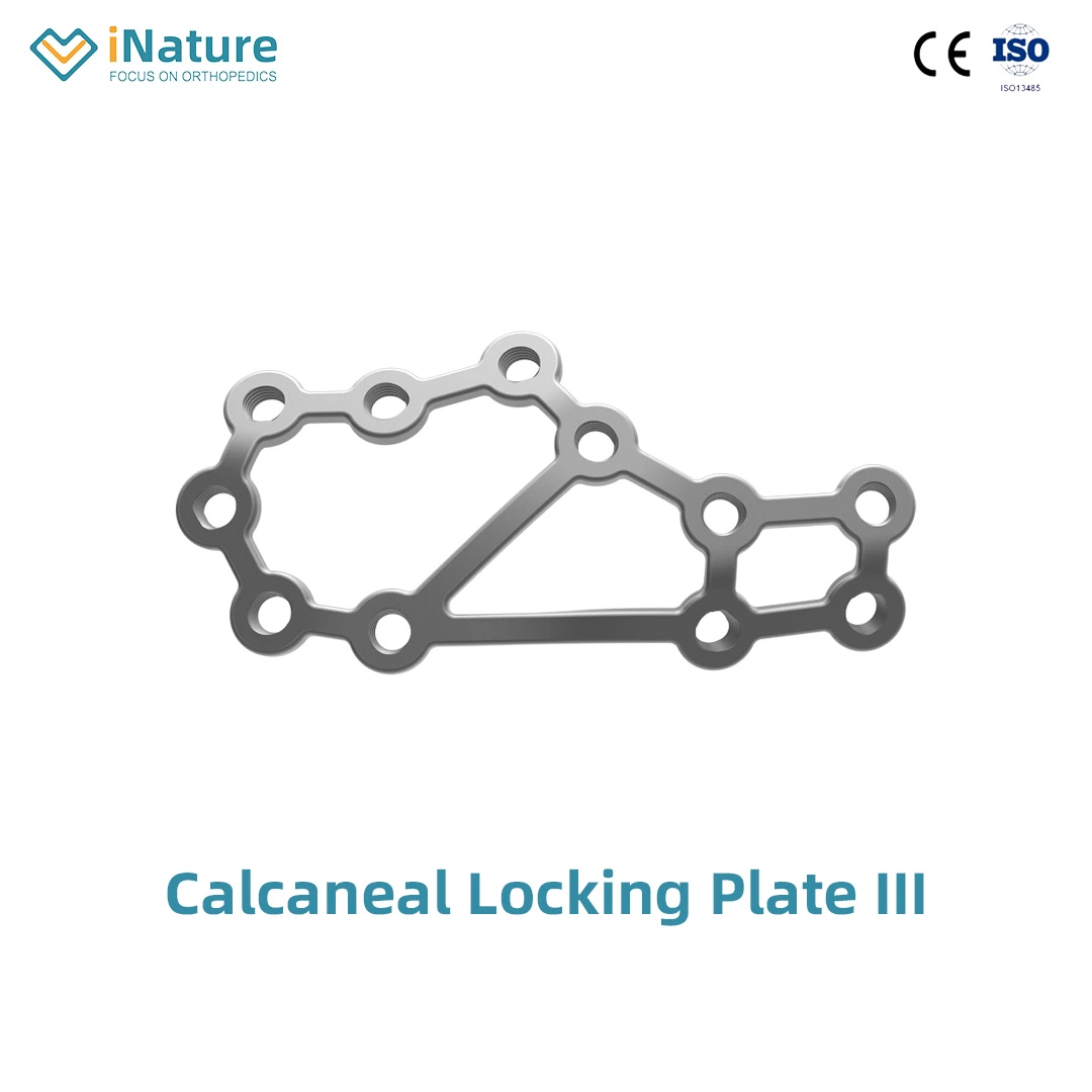 Pure Titanium Foot and Ankle Bone Fracture Calcaneal Locking Plate III