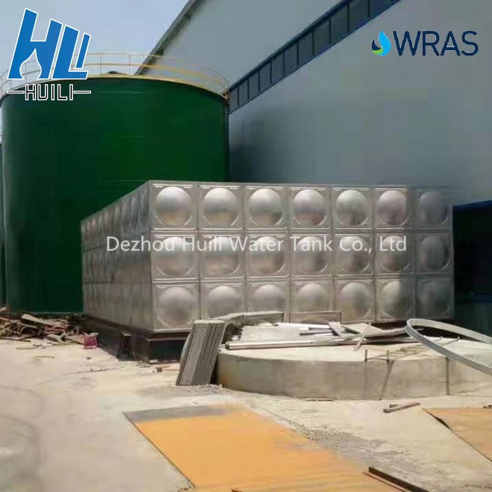 Cheap Price Fire Fighting Rainwater Sectional Welding Stainless Steel Tank in Malaysia Philippines India UAE Modular Water Tank