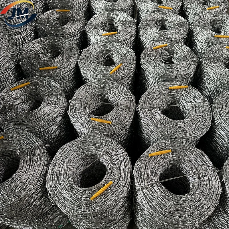 Hot Dipped Galvanized PVC Coated Barbed Wire Razor Barb Wire 25FT 18 Gauge-Great for Security Fencing Craft Fences and Critter Deterrent