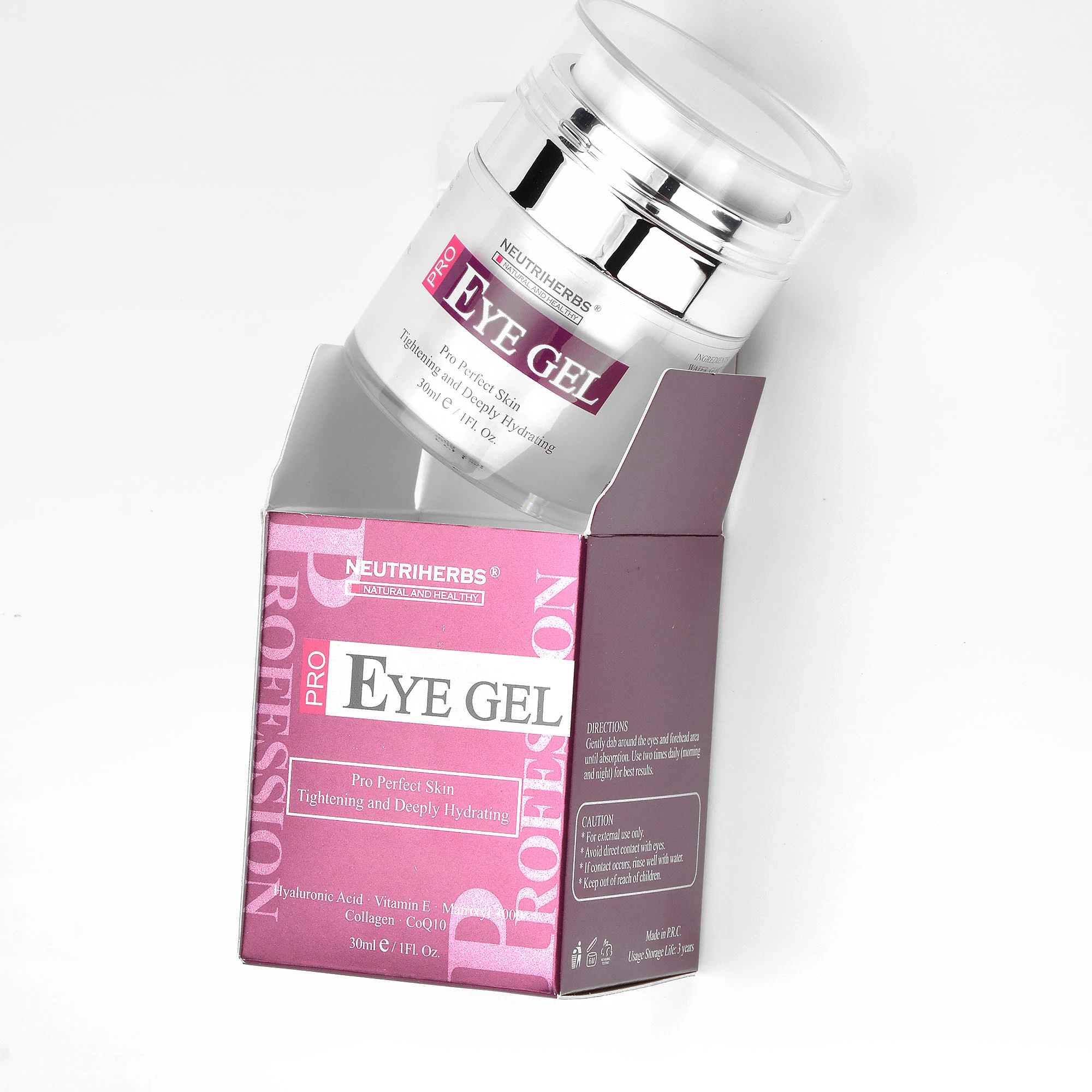 Best Neutriherbs Firming Hyaluronic Hydrating Skin Care Eye Collagen Gel