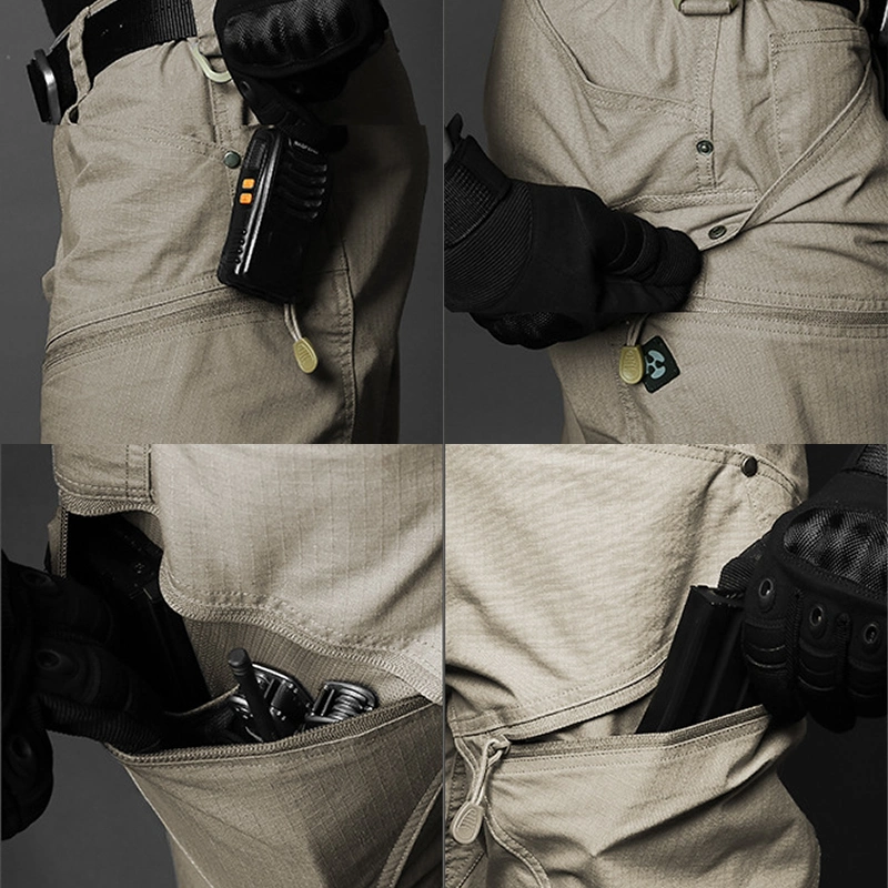 Sabado Outdoor uniforme Pantalones Tactico Serrinkle cargo pantalons camouflage Pantalon tactique pour Homme