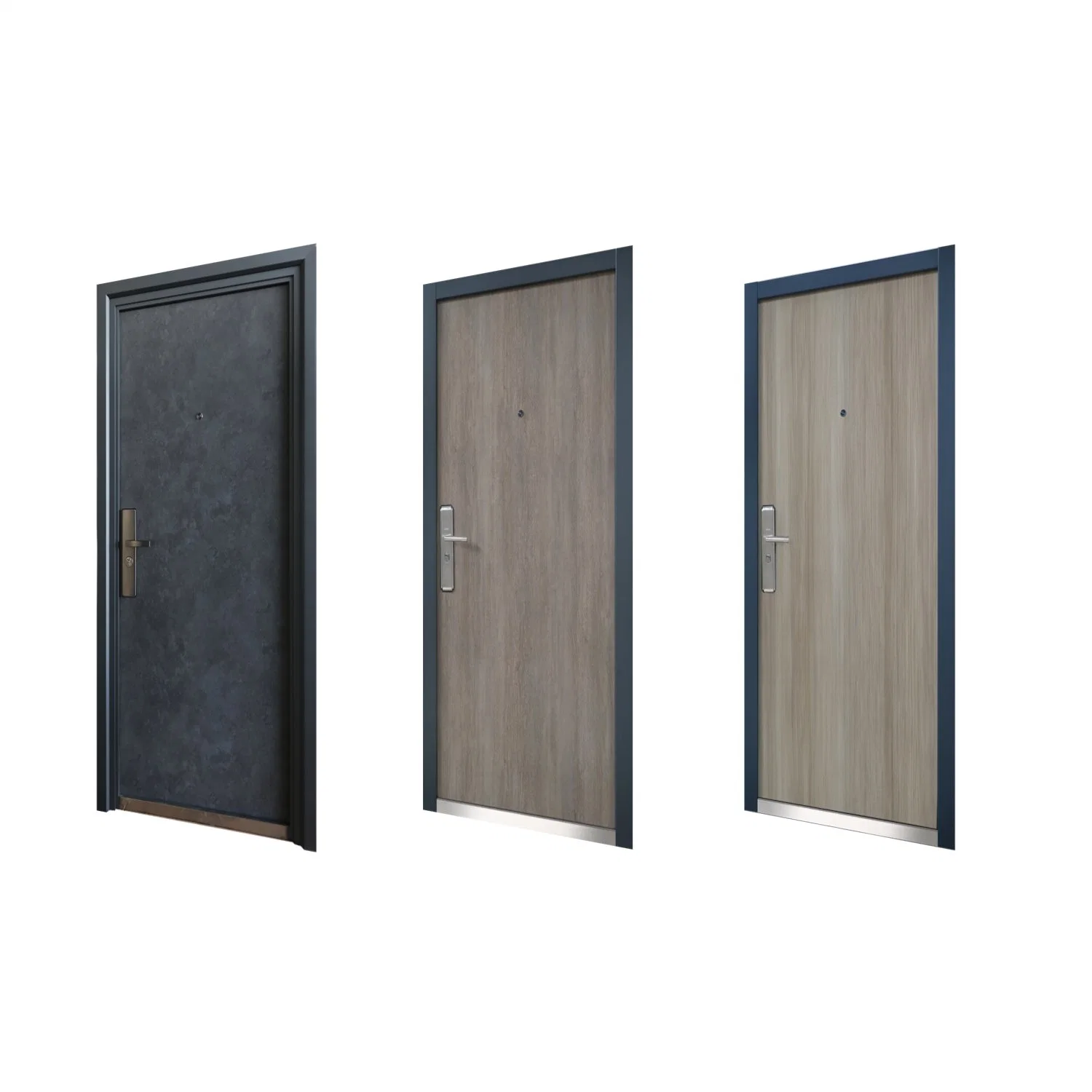 Solid Wood One Sash Interior Wooden Hinged Door, New Products Fine Workmanship Solid Oak Wood French Door