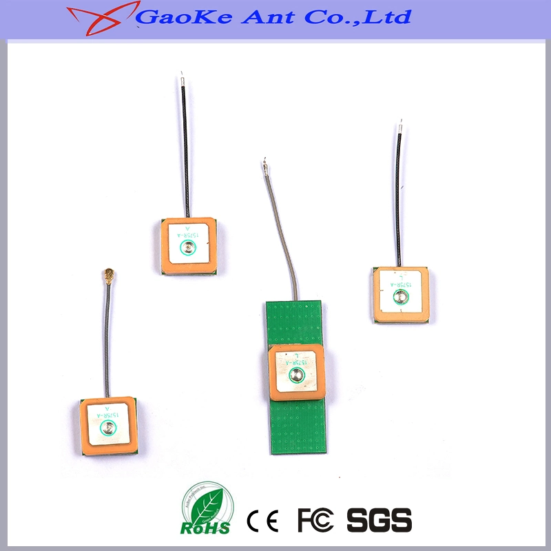 Active GPS Antenna with 50mm Cable Length GPS Ceramic Patch Antenna