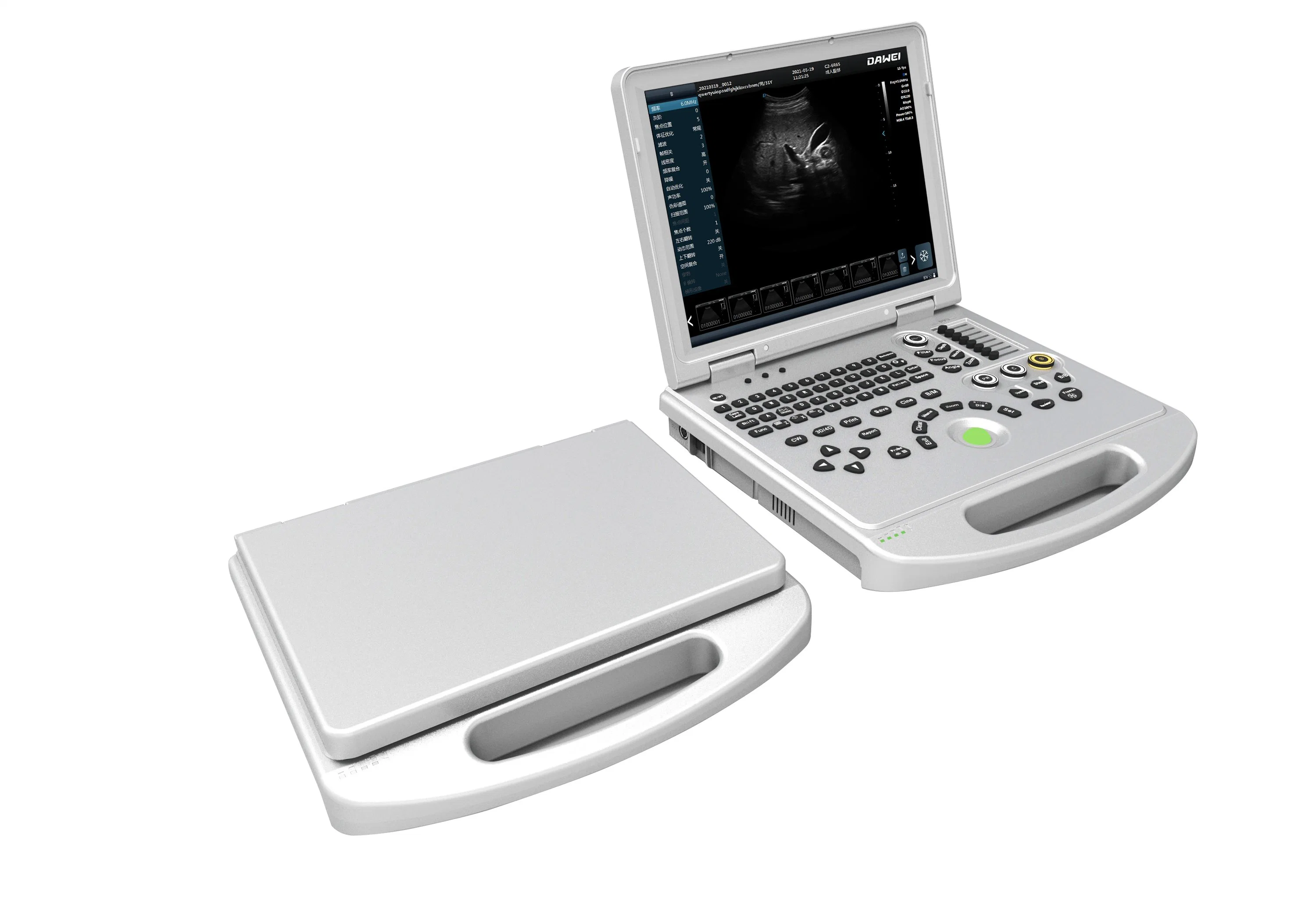 DW-L50 الكمبيوتر الدفتري 4D/5D Real Skin Dendering Color Doppler Ultrasound Scanner