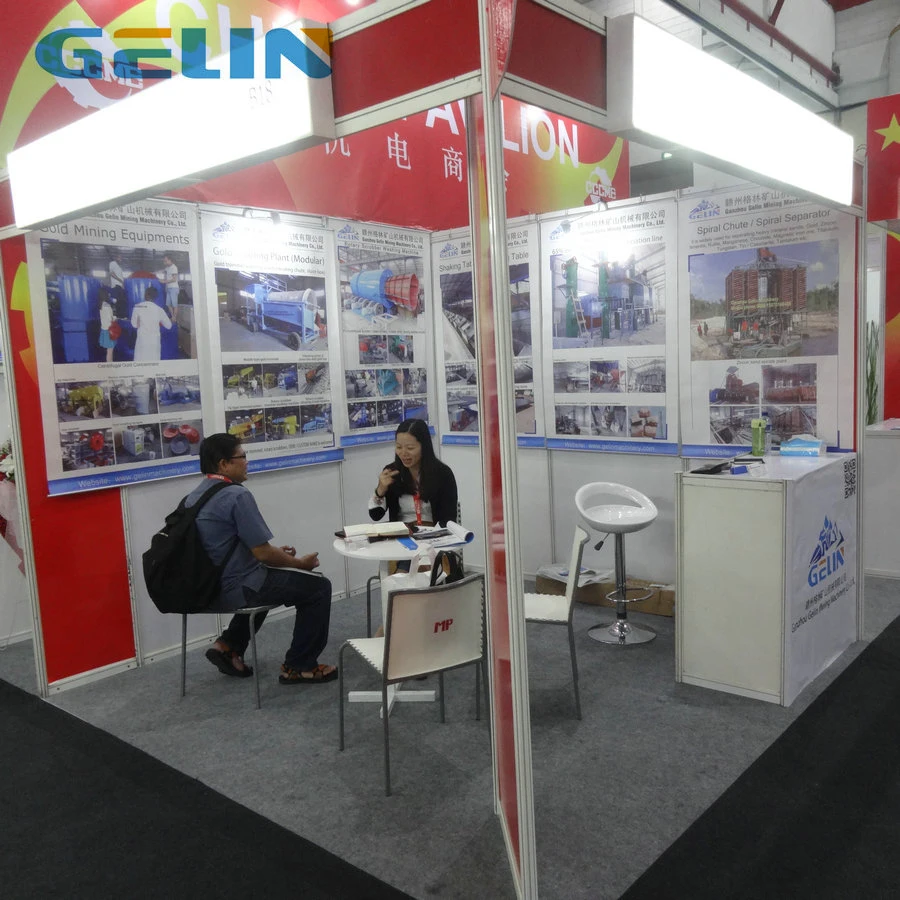 Gelin Ganzhou máquinas de Mineração Empresa participar da exposição na Indonésia