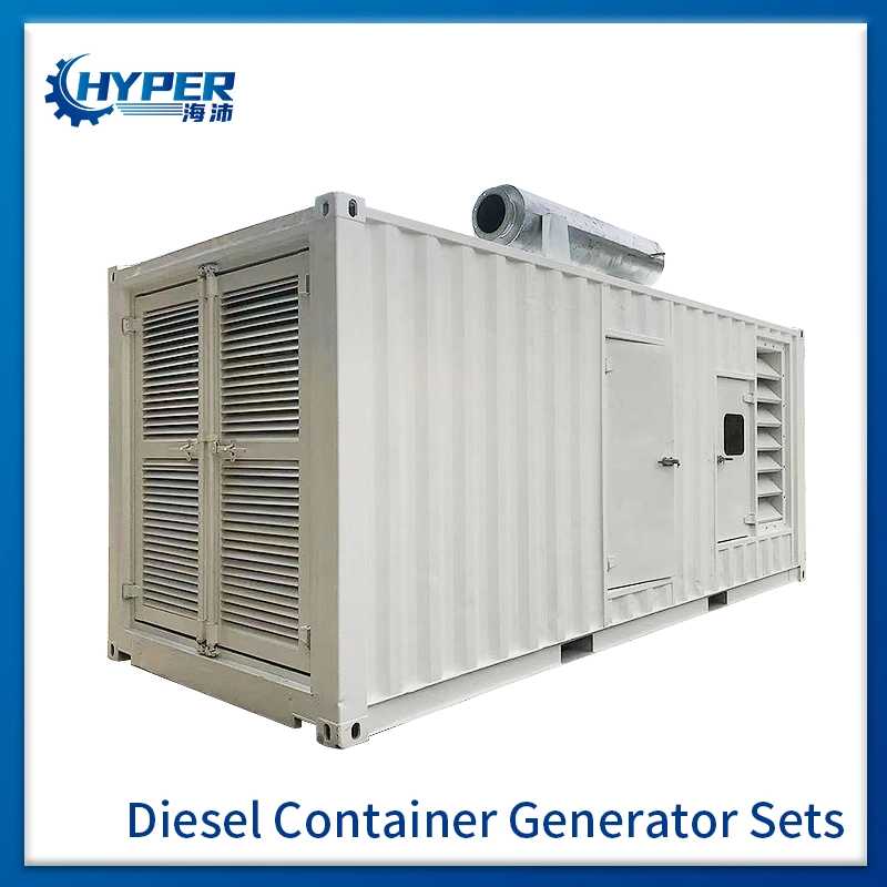 20feet 40feet Schalldichte containerisierte Generator-Set mit Dieselmotor Stamford Wechselstromgenerator