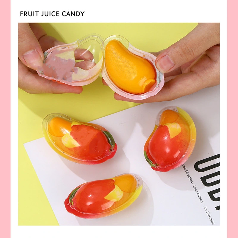 Rich Mango Flavored Soft Candy Jelly Candies with Sugar Coated