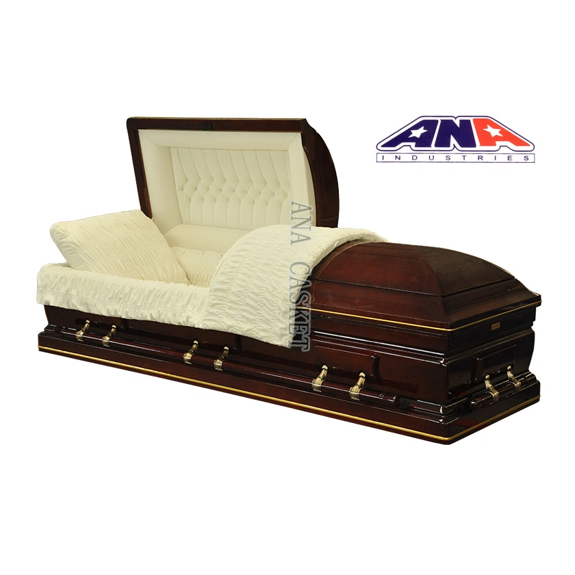 Soild Maple American Style Jewish Wooden Casket