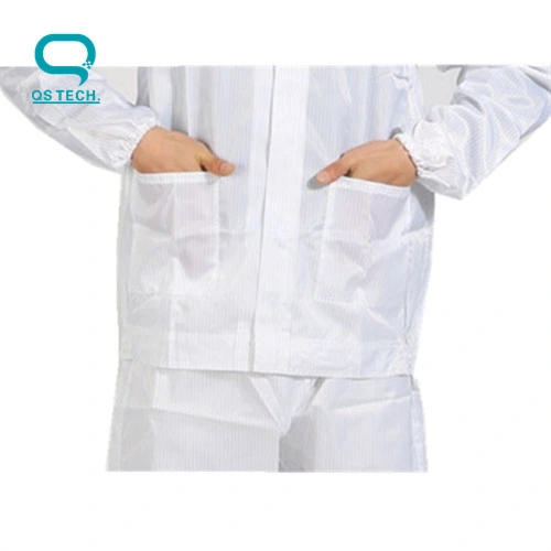 ESD Split Clothing with Sleeve Pen Pockets for Biology Laboratory