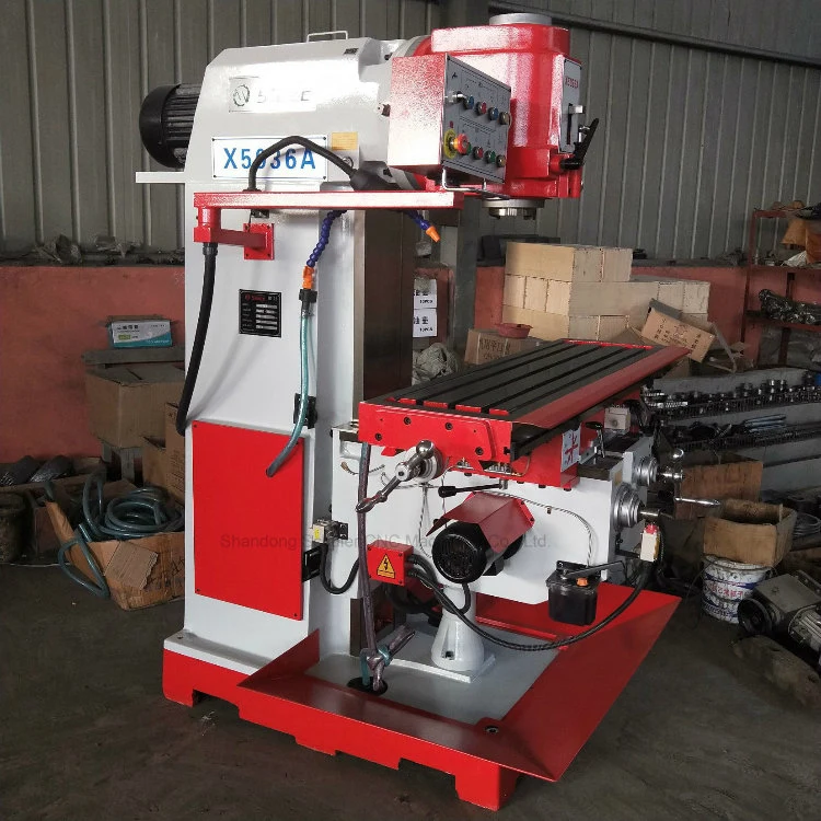 X5036A Metal Universal Vertical Turret Boring Milling Machine