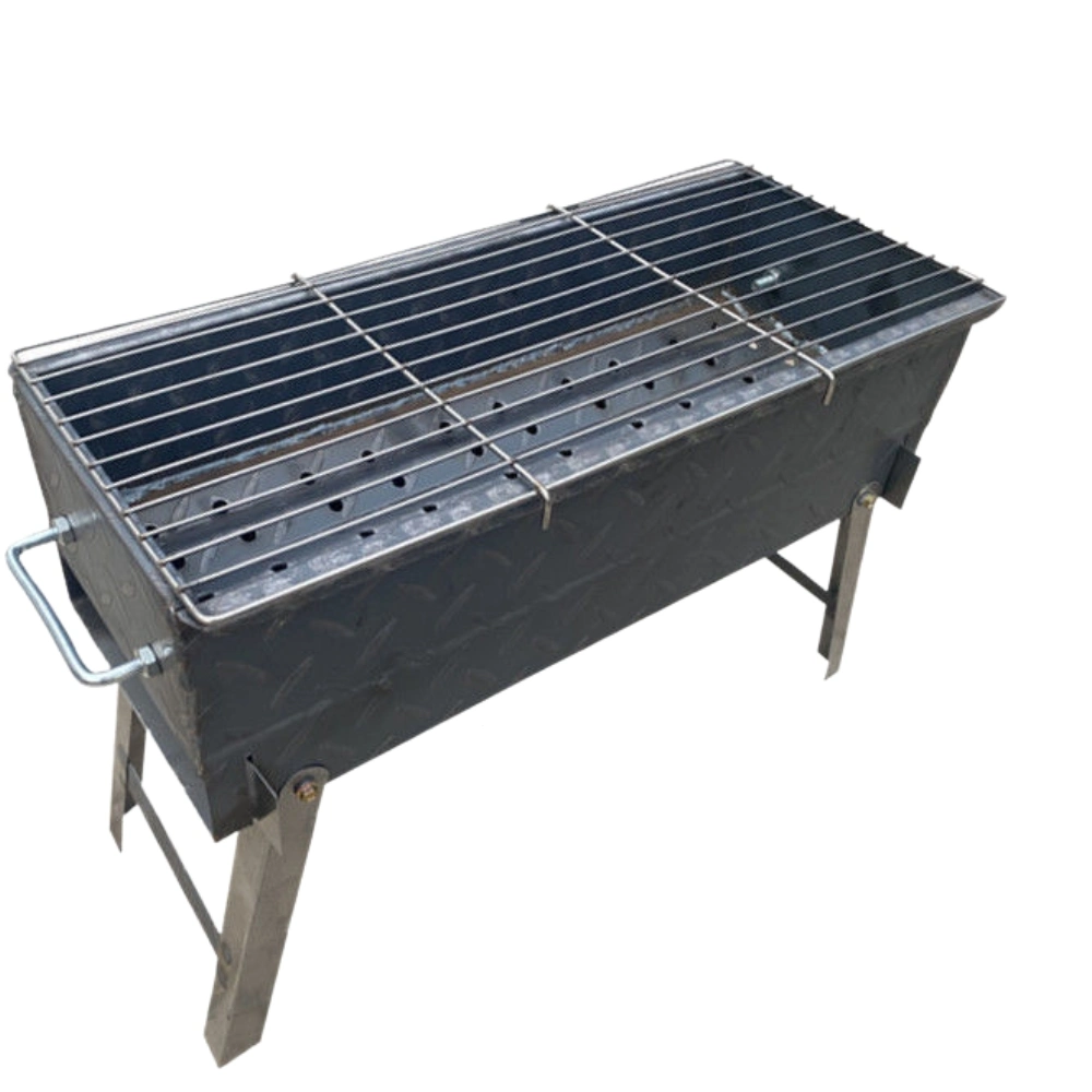 Parallel Cyprus Rotisserie BBQ XXL Grill with 5 Rotisserie Spits and 10 Skewers Bl23303