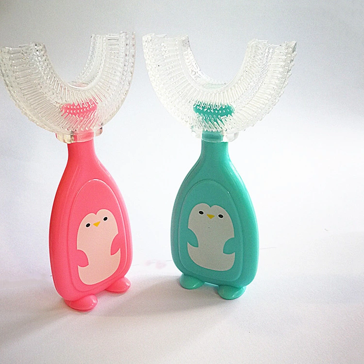 U-Shaped 360 Mouth Cleansing Products Oral Care Toothbrush for Kids