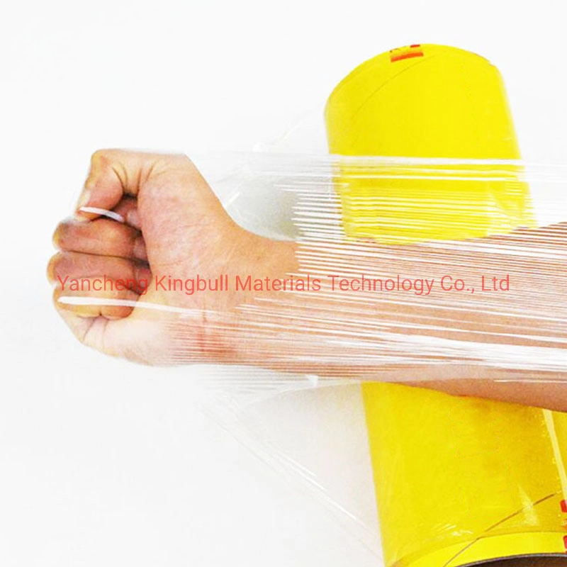 PE Food Cling Film High quality/High cost performance Cheap Soft Roll Type PVC Stretch Film Moisture Proof Transparent Wrapping Paper Roll GS 10-60cm