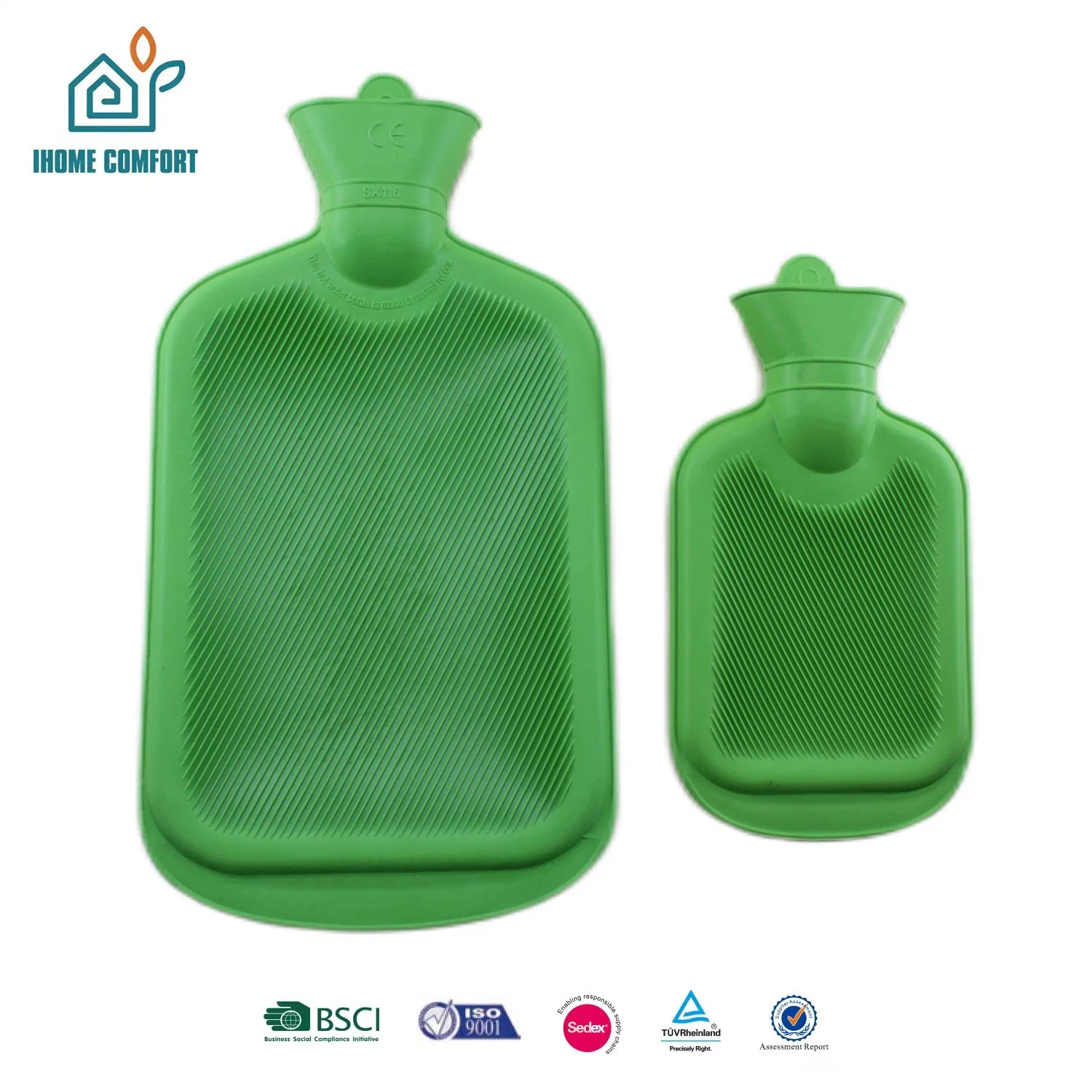 Rubber Classical Hot Water Bottle Thickened Portable Water-Filled Explosion-Proof Daily Use Product