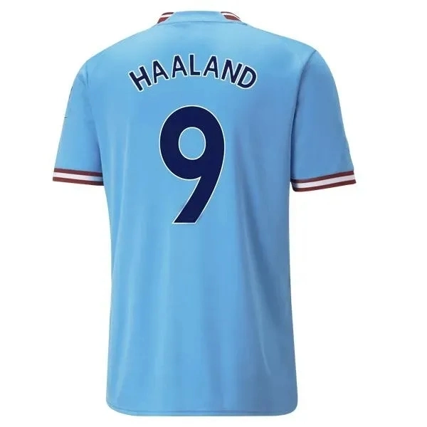 Camisolas de futebol Atacado 23 24 da Haaland Grealish Sterling Mans Cities Mahrez Fans Player Version de Bruyne Foden Football shirt para criança Conjuntos de kits uniformes