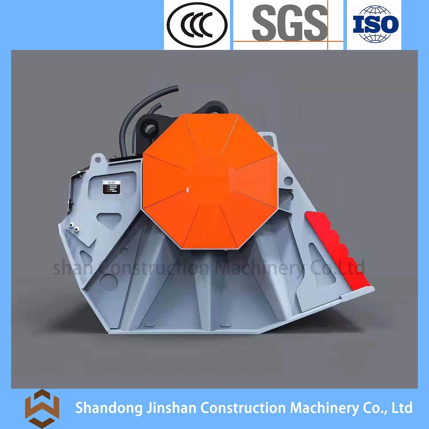 Excavator Crusher Bucket Js135.8 Hydraulic Breaker for Sale