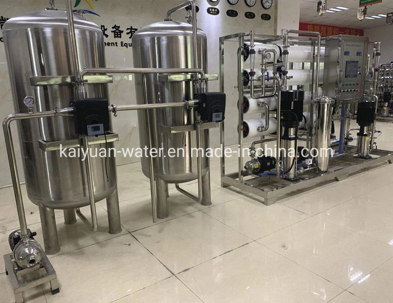 Hospital/Cosmetic Reverse Osmosis System Double Pass Water Treatment Plant Two Stage Ultra RO Purification Purifier equipment Price SS304/316