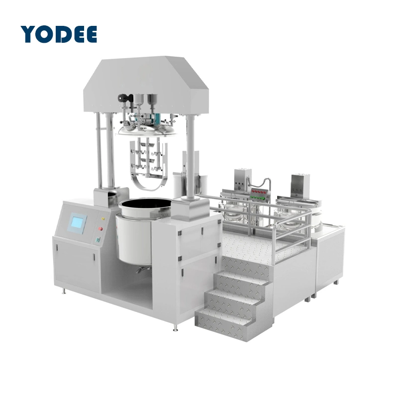 Homogeneizador Mezclador al vacío Vacío descriptiva de la máquina de mezcla de emulsionar homogeneizador