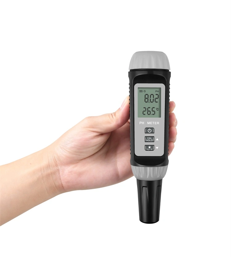 Yw-612 High Accuracy Portable pH Temp Meter with Replaceable Electrode Probe