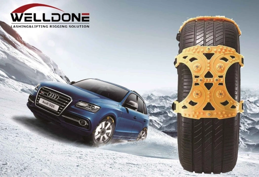 El TPU Skid-Proof OEM Car cadenas para neumáticos de nieve con Fish-Type cada año