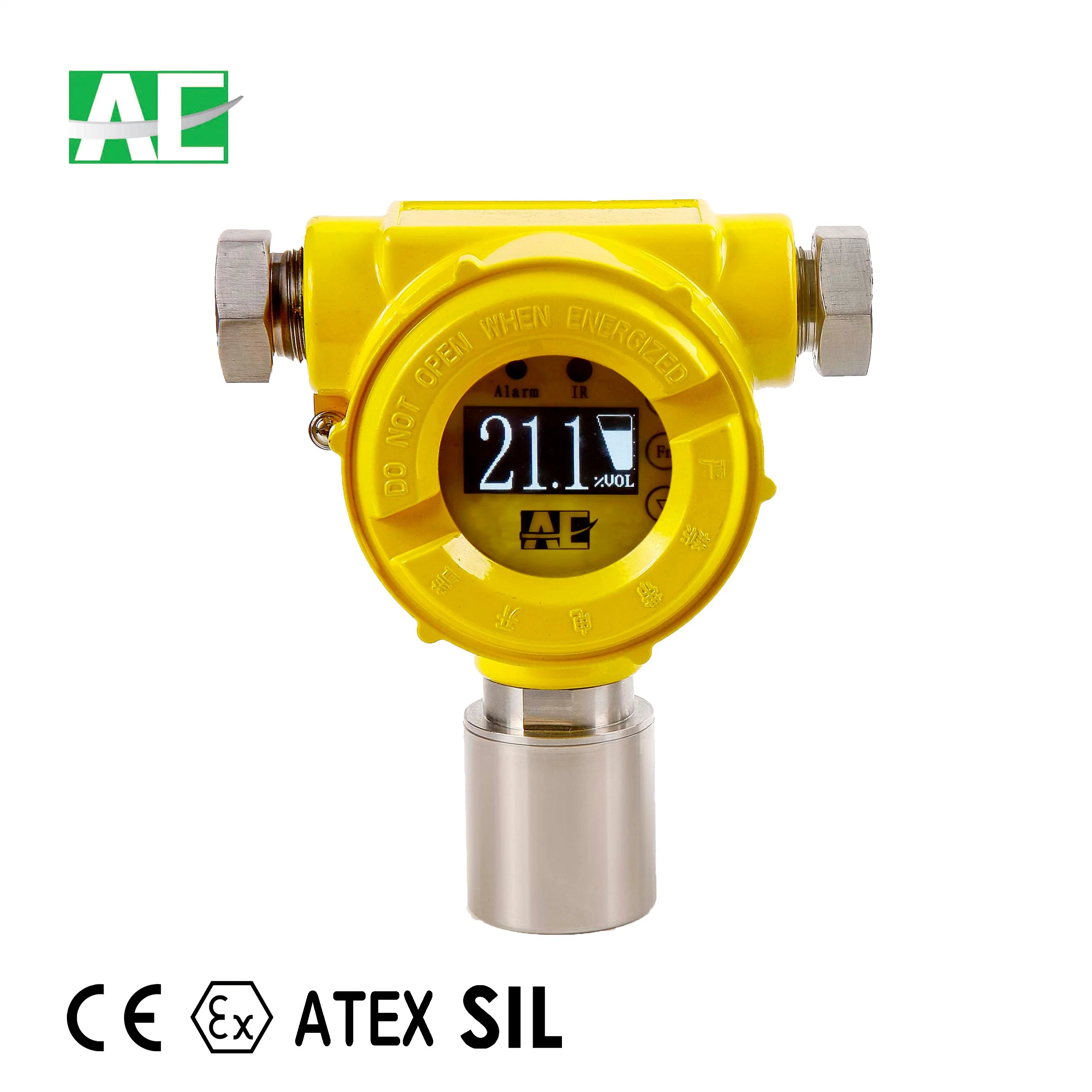 Remote Control Combustible Gas Leak Detector for O3 with OLED Display