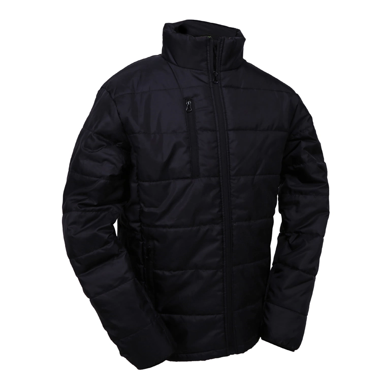 Chaqueta polar de plumón negro impermeable de 2022 de moda de invierno