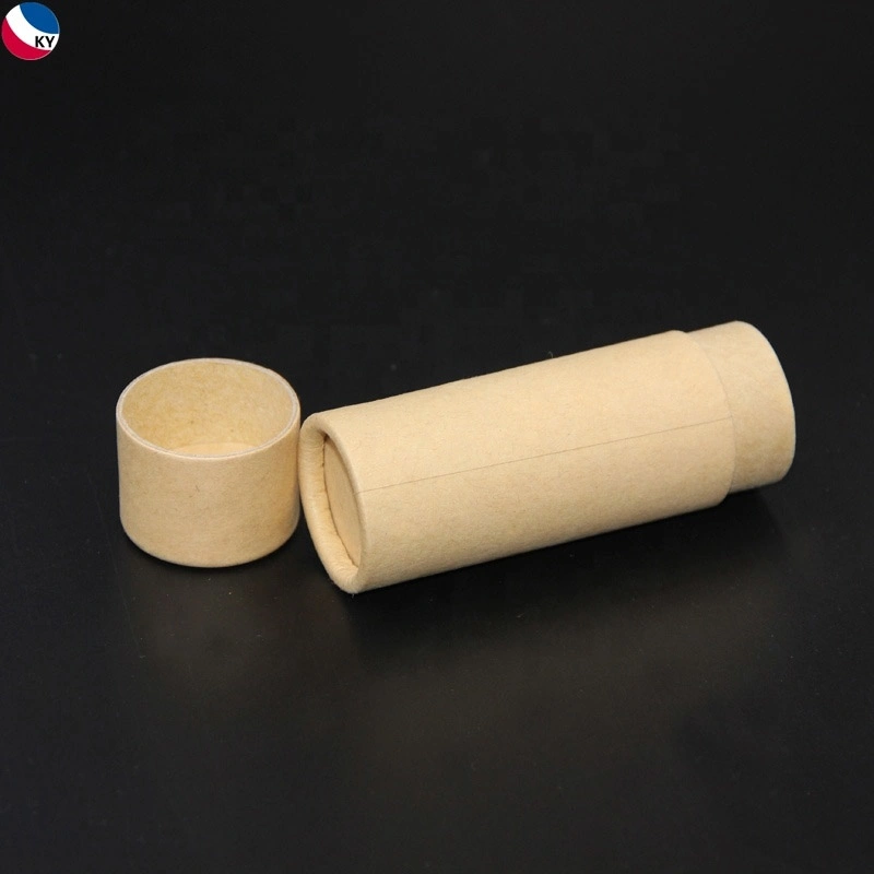 Papier kraft brun Hot-Selling ronde Emballage cadeau personnalisé tube du vérin de boîte de thé de café