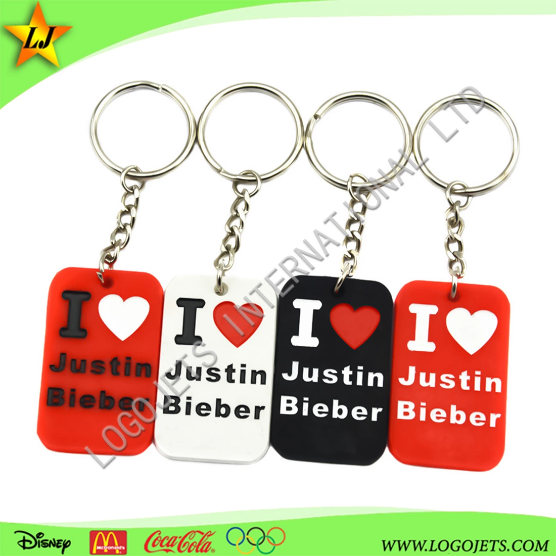 Wholesale Eco-Friendly Hot Sale Custom Logo Soft PVC Fashion Dog Tags