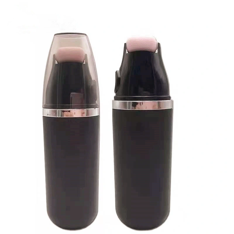 Flat Shaped 30ml Liquid Foundation Packaging Tube with Roll on Head