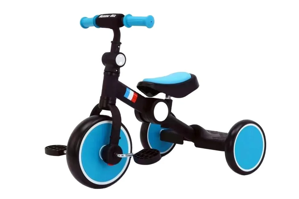 3 en 1 Pedal Folding Trike bicicletas para niños de 3 ruedas bicicleta bicicletas para niños