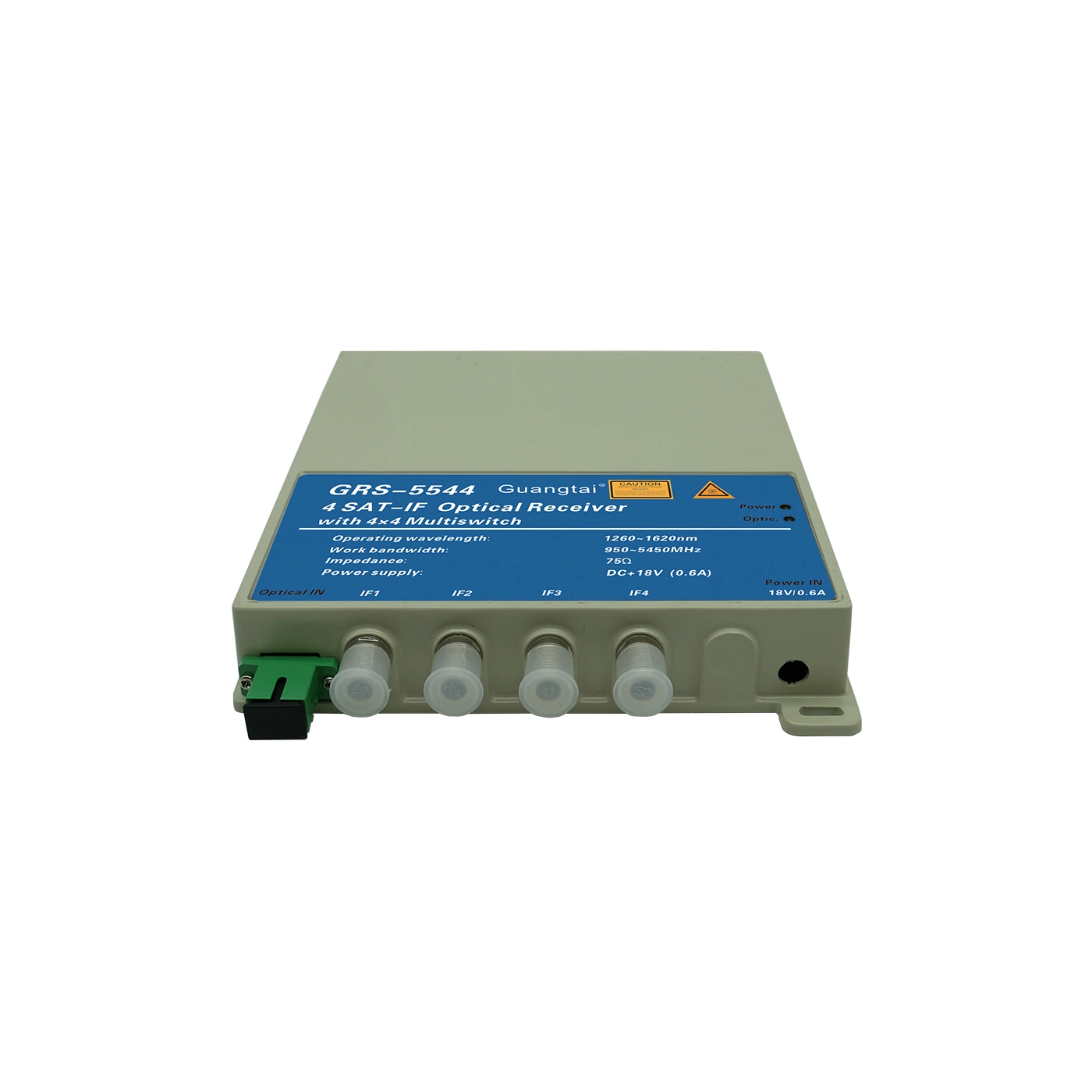 Guangtai 4 Sat-If Satellite Optical Receiver Satellite Switch, 950~5950MHz Grs-6044 Ku Band