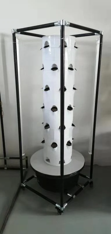 Hydroponics System Vertical Grow Tower Strawberry Vertical Gardening Tower Pots