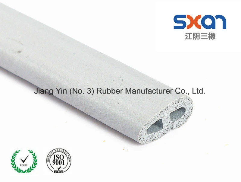 Rubber Sealing Strip/Extrusion Profile/Extruded EPDM Hard Foam Rubber Seal