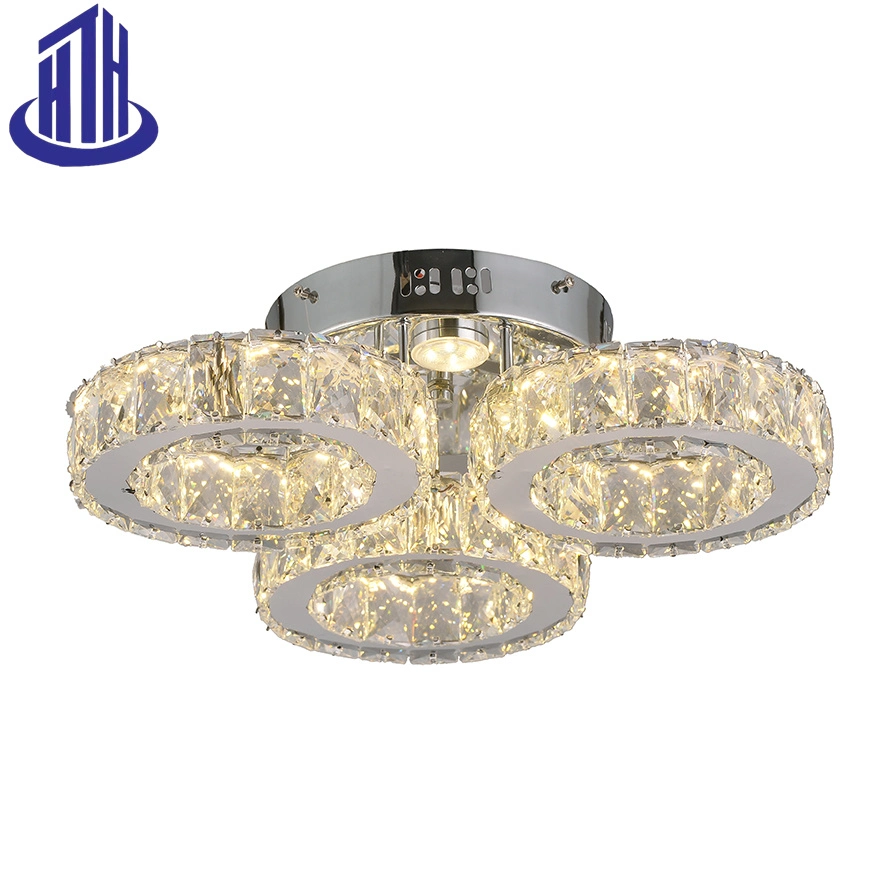 Потолочный светодиодный светильник Modern Crystal Circle Home Decoration (9324)