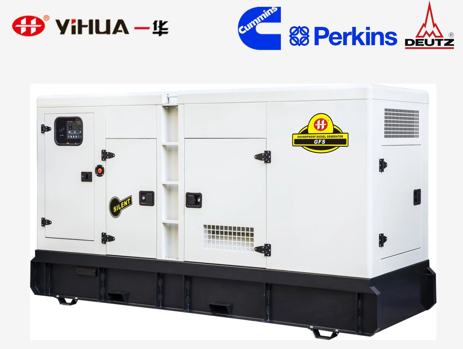 120kw Silent Four Stroke Diesel Generator with Cummins Engine 6btaa5.9-G2